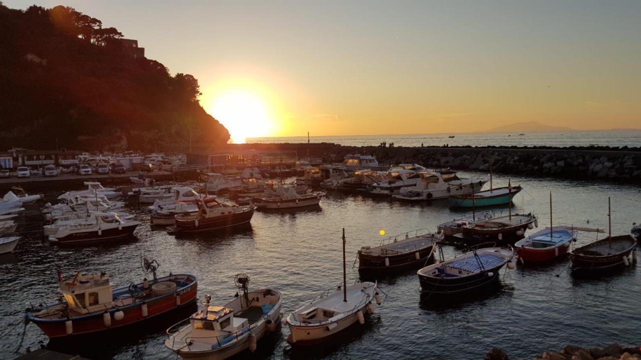 Relais Del Mare Con Terrazza Fronte Mare Free Parking Lejlighed Massa Lubrense Eksteriør billede