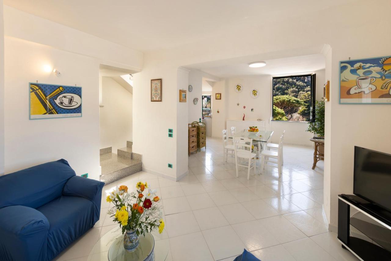 Relais Del Mare Con Terrazza Fronte Mare Free Parking Lejlighed Massa Lubrense Eksteriør billede
