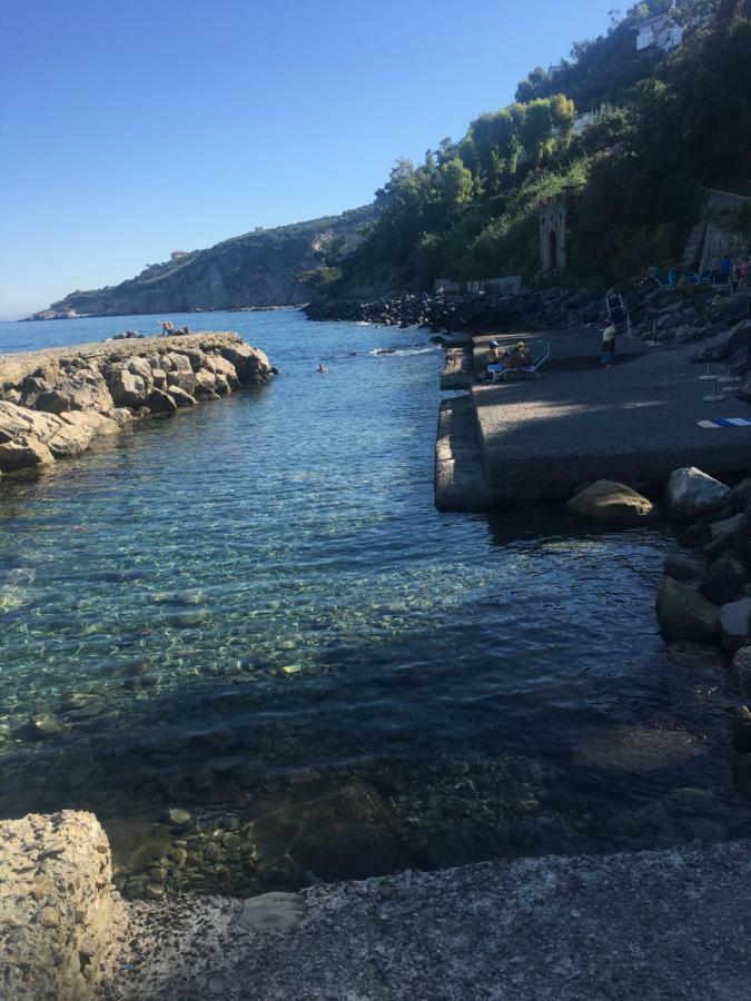 Relais Del Mare Con Terrazza Fronte Mare Free Parking Lejlighed Massa Lubrense Eksteriør billede